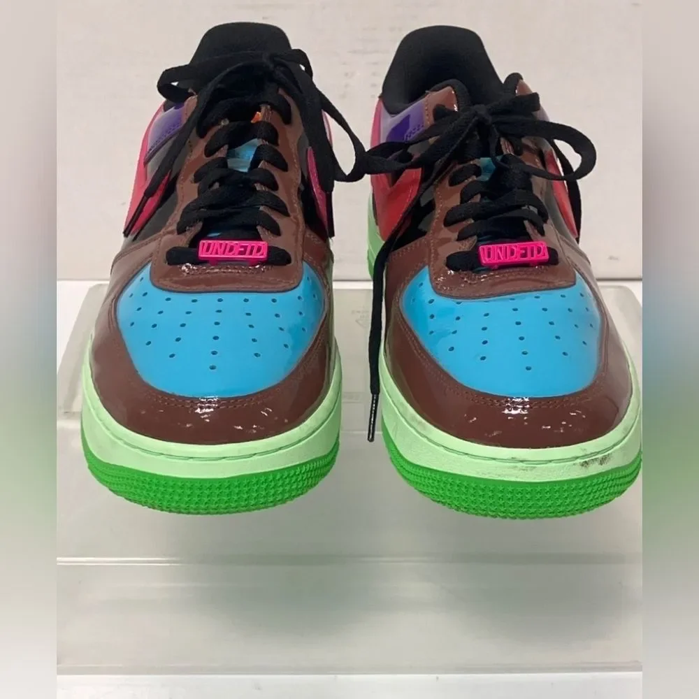 Nike Air Force 1 Low SP Undefeated X Patent Sneakers Limited Edition Men 11